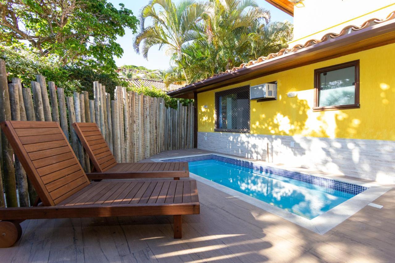 Praia Da Ferradura Com Quatro Suites E Piscina. Búzios Extérieur photo